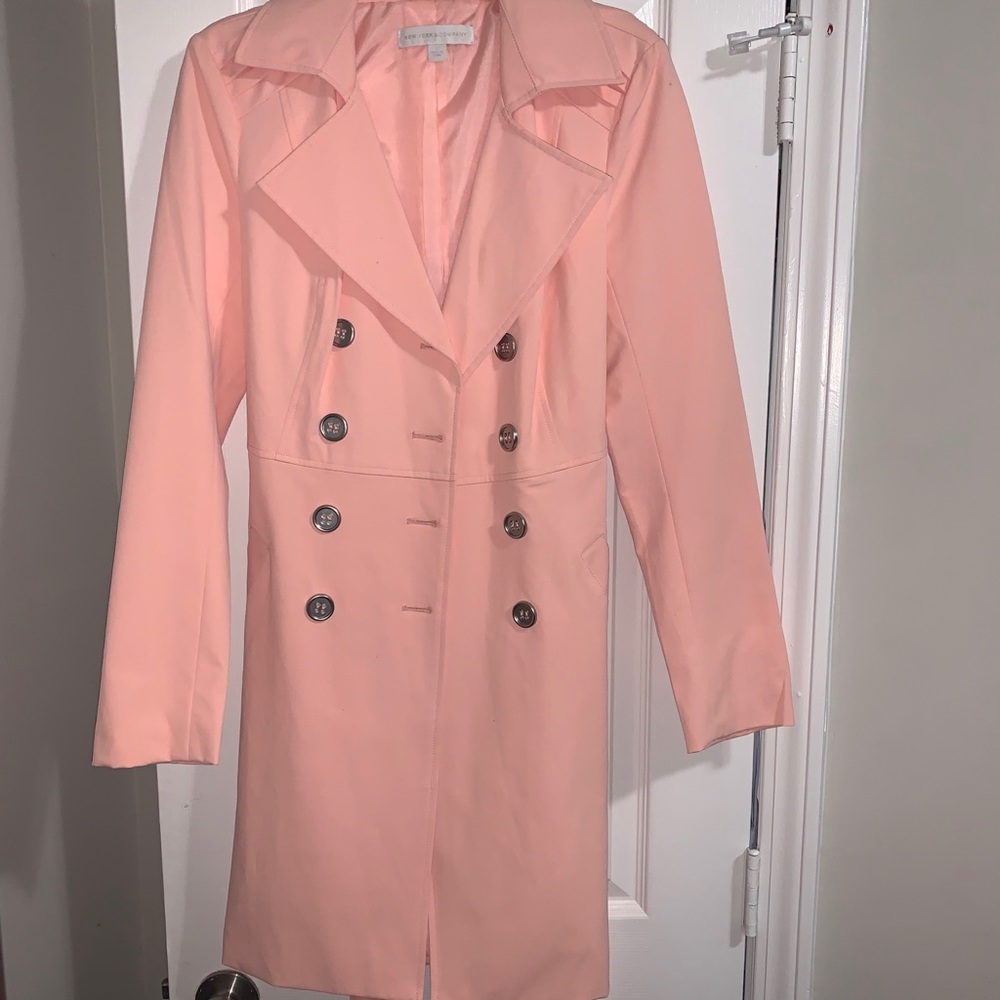 NY&CO PINK TRENCH
